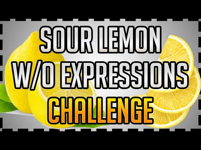 THE SOUR LEMON CHALLENGE 2020 #youtubechellenge #LemonChallenge #SourLemon