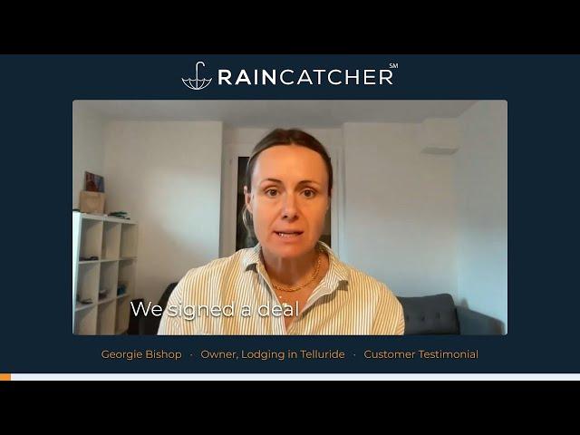 How did Raincatcher help through the due diligence process?