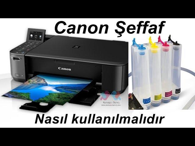 Printer Canon How to use the product from the service.