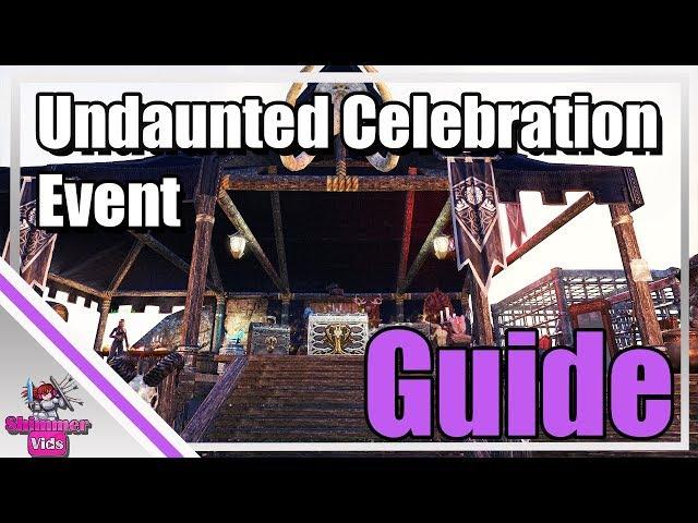 ESO: Undaunted Celebration Event Guide!