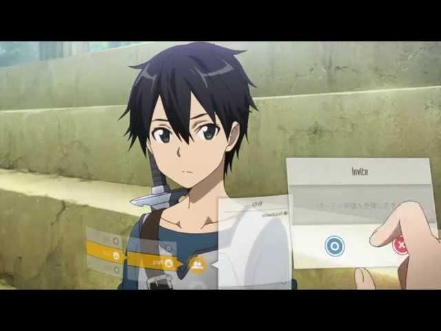 Sword Art Online - Kirito Meets Asuna [English Dub]