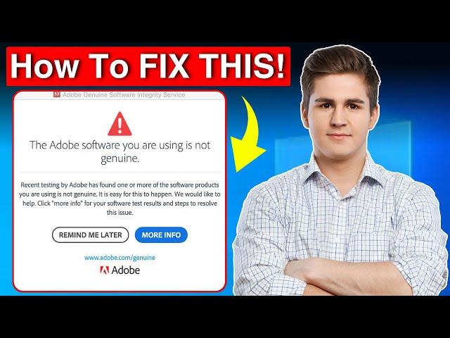 how to disable adobe genuine software integrity service alert in 2024