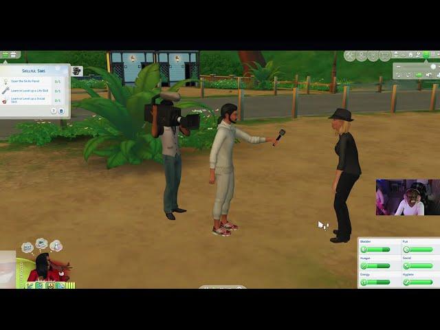 Long gameplay: Jen Plays Sims 4 causing Chaos (with Commentary)#ts4gameplay #thesims4 #fyp