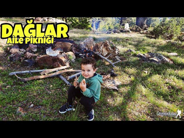 NUCLEAR FAMILY PICNIC WITH LITTLE MASTER ERTUĞRUL PASHA - AĞAÇTEPESI FOREST.