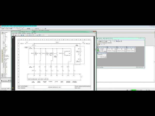 Siemens encaixotadora Projeto do Software Aula 8 Testando off line o Liga e desliga Comando e o Reco