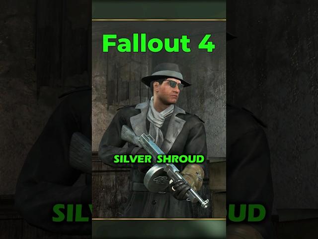 FALLOUT - What happens if.. Silver Shroud?? || #fallout4 #fallout #shorts #gaming