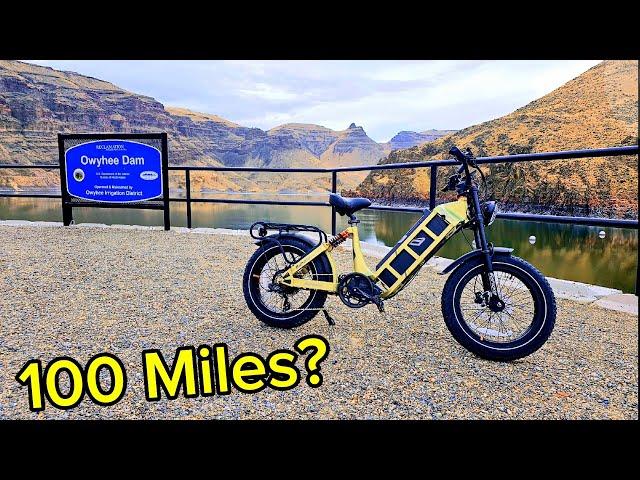 Eahora Juliet Range Test and Review - Solo E-Bike Day Trip to a Historic Dam