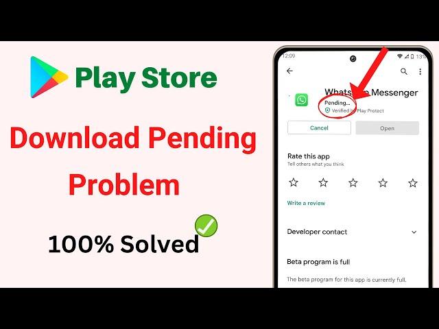 Play Store Pending Problem Solved | Fix Playstore Download Pending Problem | Playstore cant download