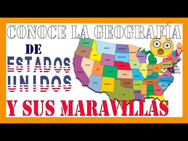 La GEOGRAFÍA de ESTADOS UNIDOS - DOCUMENTAL 4K