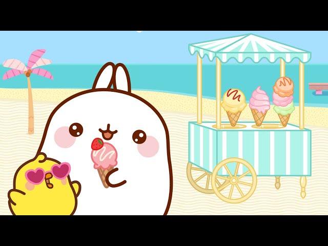 Molang and Piu Piu : Ice Cream Challenge  | Funny Compilation For kids