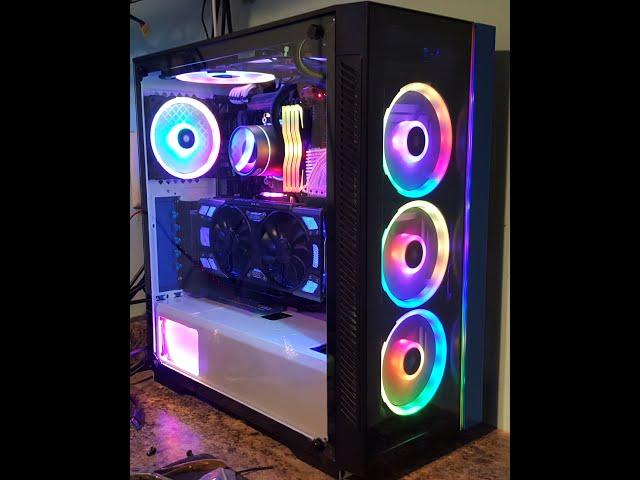 Deepcool Matrexx 55 V3 ADD-RGB build, part 5: Assembly