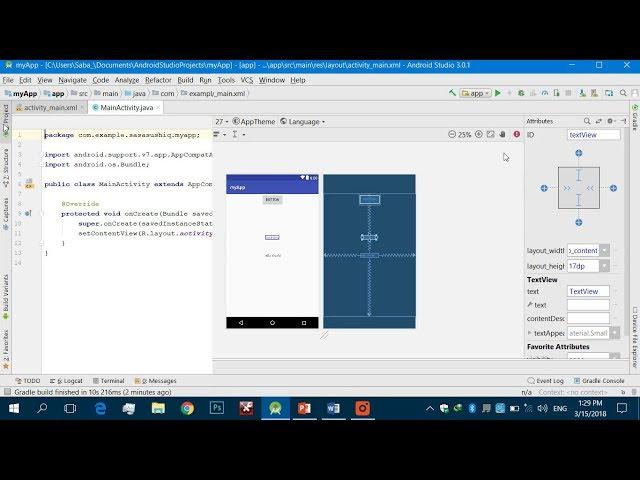 Getting Started With Android App Development | Learn Code of a Simple Android Program | Video #01