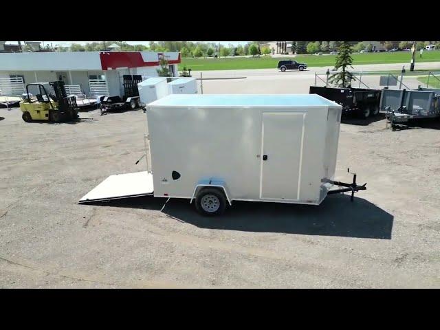 LOOK 6x12 Enclosed Cargo Trailer W Ramp Door - AAA Trailer - Howell MI