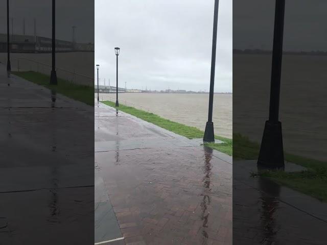 A view of the Mississippi River from New Orleans Louisiana!