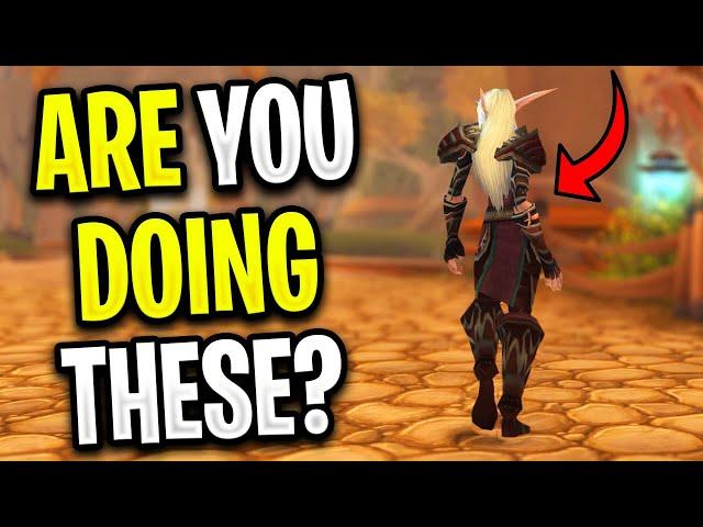 4 Common Mistakes WoW Players STILL Do - Classic TBC