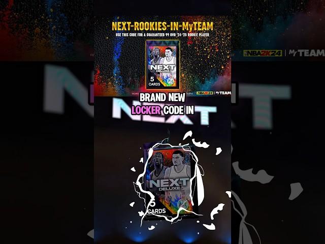 NEW LOCKER CODE IN NBA 2K24 MYTEAM FOR A FREE NEXT DELUXE PACK! 