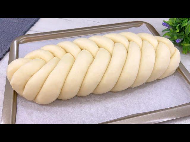 Only 1 secret ingredient! Russian bread - HALA! Ingenious recipe! Ideal dough