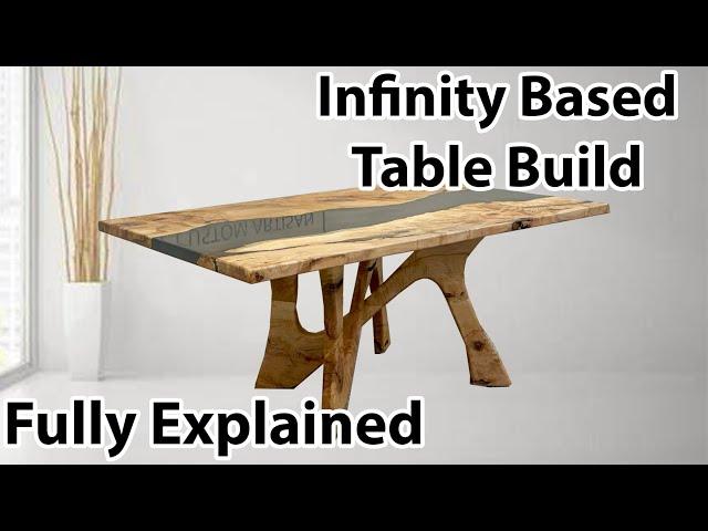 Building the Infinity Table with Live Edge and Epoxy | Woodworking Journey