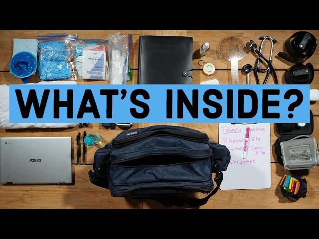 What's Inside a Home Health Physical Therapist's Bag?