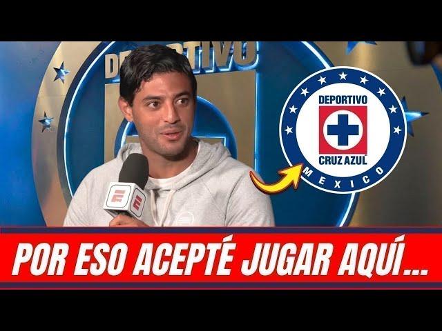 Vela lo CONFIRMA: "Vengo a ser CAMPEÓN con Cruz Azul"|noticias del cruz azul