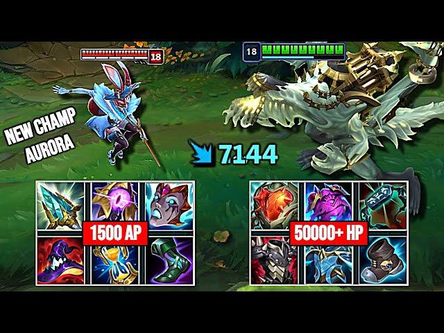 AURORA vs 50K HP CHO'GATH FULL BUILD FIGHTS & Best Moments!