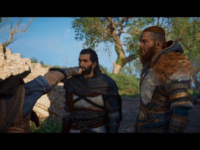 Assassin's Creed Valhalla - Eivor Punches Basim and Sigurd