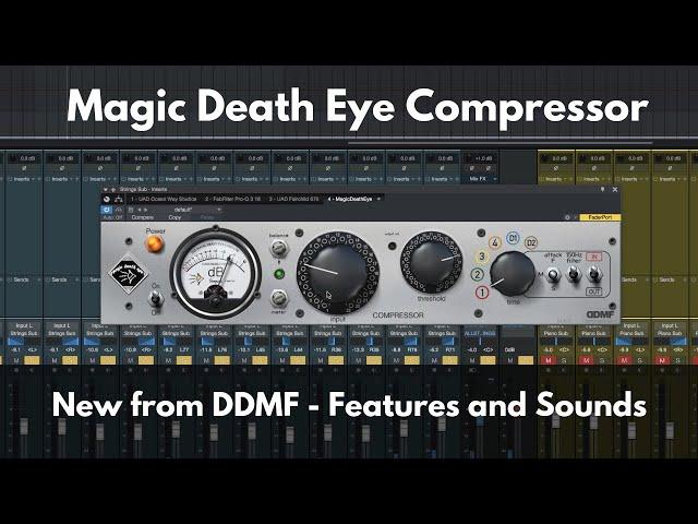 MagicDeathEye Compressor from DDMF | Overview and Sounds