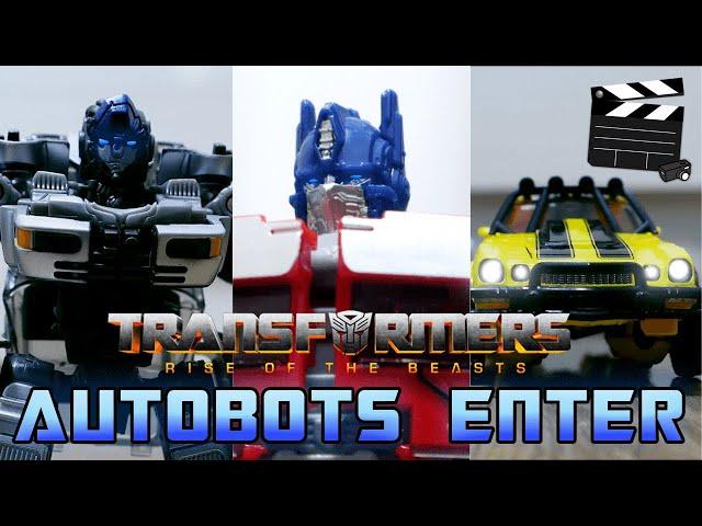 "AUTOBOTS ENTER" | Transformers: Rise of the Beasts | Stop-Motion Short