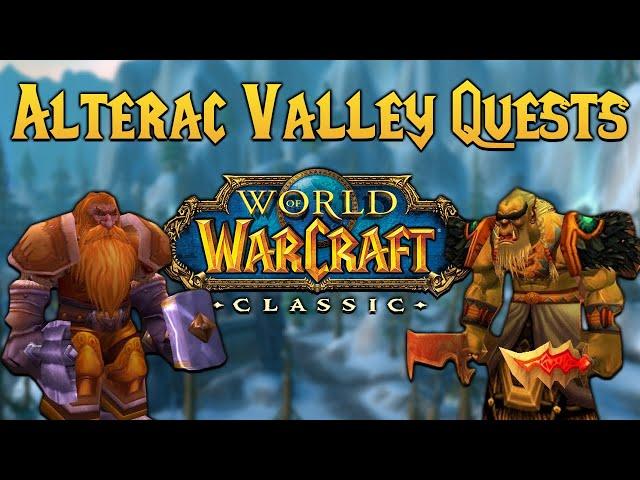 Alterac Valley Quest Guide - WoW Classic