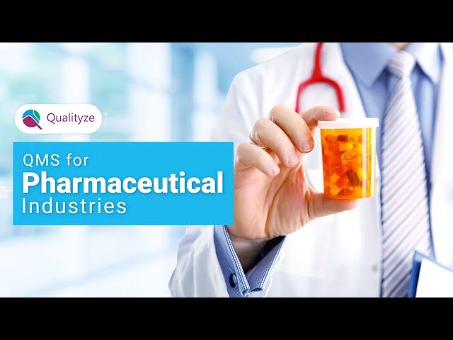 Quality Management Software Solution for Pharmaceutical Industry