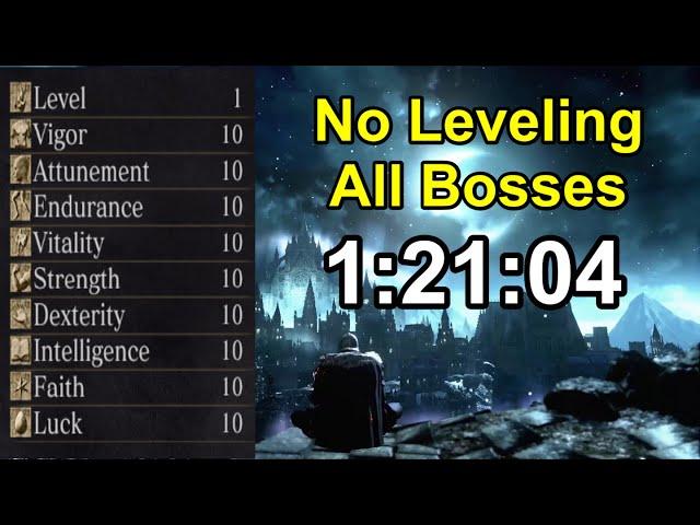 (WR) Dark Souls 3 SL1 All Bosses in 1:21:04