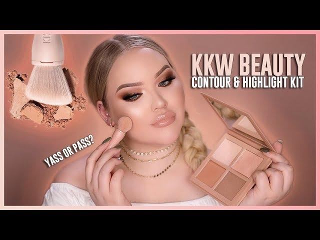 KIM KARDASHIAN: KKW BEAUTY - POWDER CONTOUR & HIGHLIGHT KIT REVIEW!