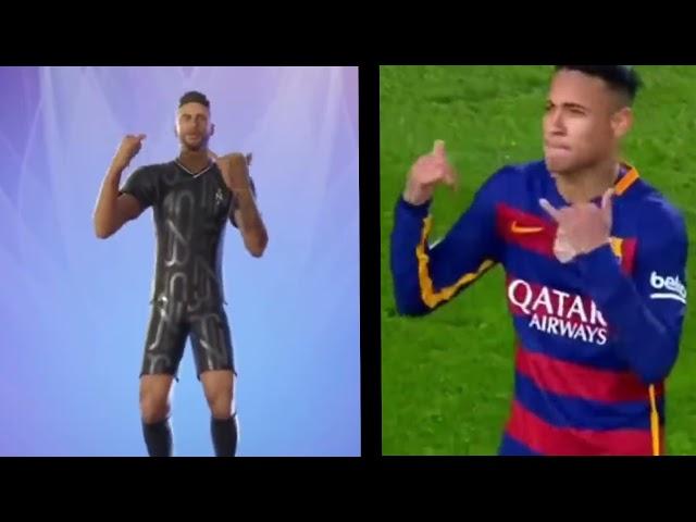 ЭМОЦИИ НЕЙМАРА ИЗ ФОРТНАЙТ В РЕАЛЬНОЙ ЖИЗНИ! Neymar emote in real life - Fortnite!