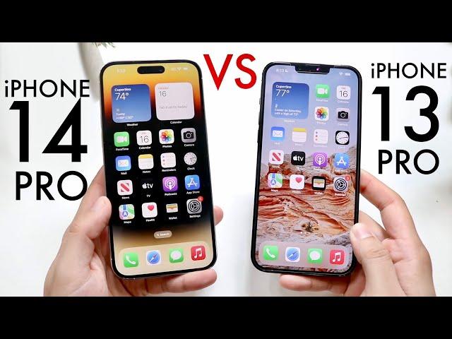 iPhone 14 Pro Vs iPhone 13 Pro! (Comparison) (Review)