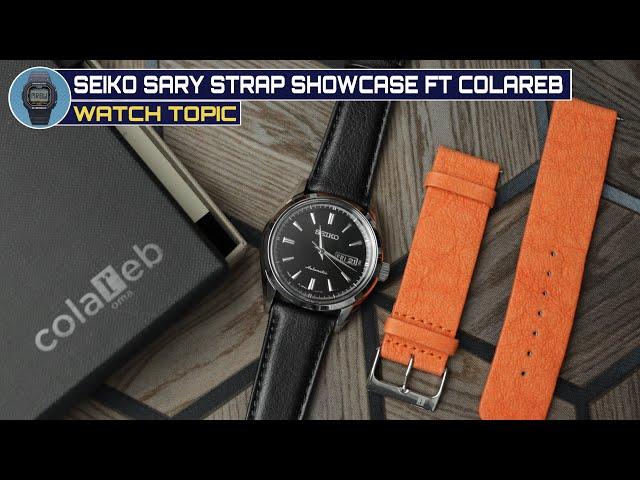 These Watch Straps Are Made From What! + Seiko SARY showcase