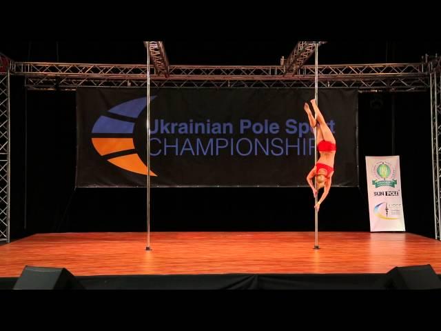 UKRAINIAN POLE SPORT CHAMPIONSHIPS 2016 Klimova Natalia, Kherson