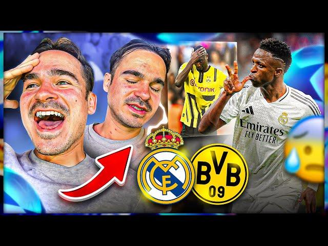 ACHTERBAHN DER GEFÜHLE !!  REAL MADRID vs DORTMUND - UCL Stadionvlog