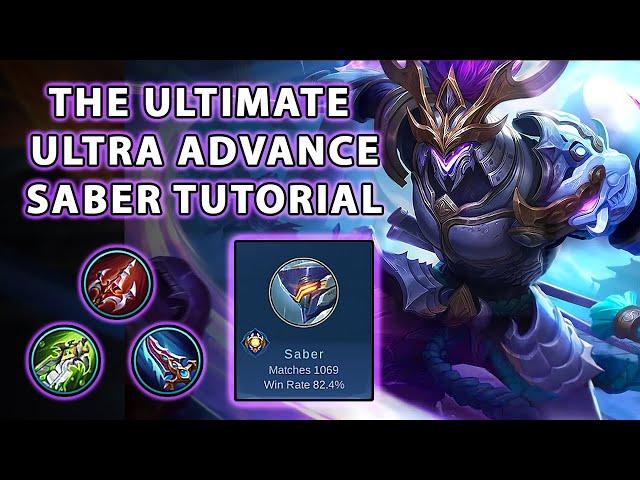 The Ultra Advance Ultimate Saber Tutorial | Mobile Legends