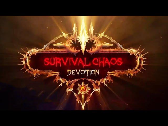 Warcraft 3 REFORGED | Survival Chaos Devotion | Dota 2 Version | First Game