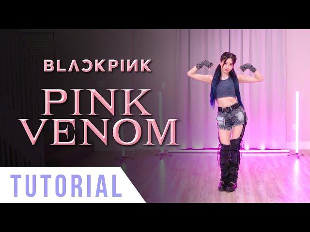 BLACKPINK - 'Pink Venom' Dance Tutorial (Explanation & Mirrored) | Ellen and Brian