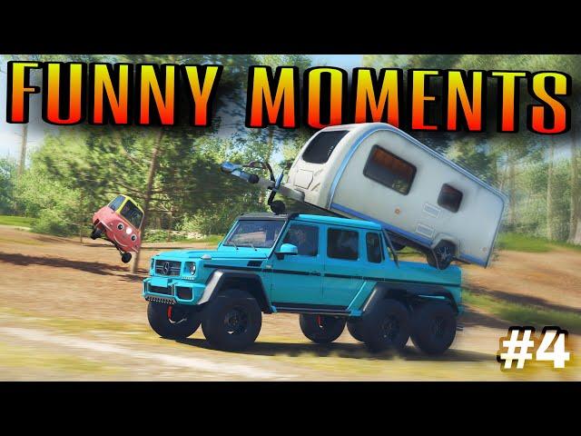 Forza Horizon 4 | EPIC STUNTS, WINS & FUNNY MOMENTS #4