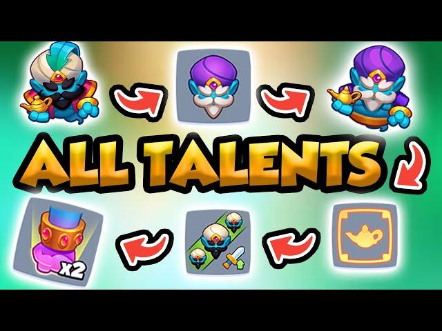 *NEW UNIT* GENIE Level 7 - 15 Gameplay! - Trying Each Talent!