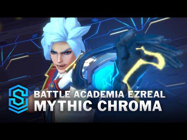 Mythic Battle Academia Ezreal Wild Rift Skin Spotlight