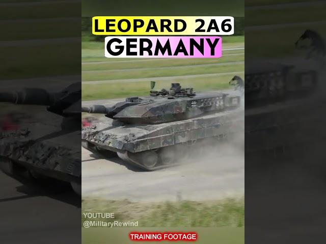 The Differences Between M1 ABRAMS and LEOPARD 2, CHALLENGER 2 Battle Tanks #Shorts