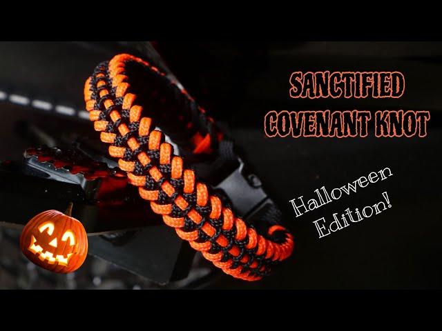 HOW TO MAKE MINI SANCTIFIED COVENANT PARACORD BRACELET, EASY PARACORD TUTORIAL, DIY .