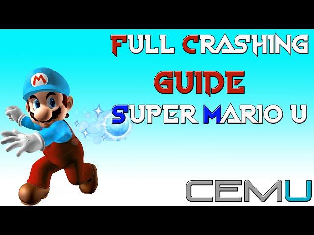 Full guide how to FIX all Problems in Super Mario U on Cemu 1.17.2b