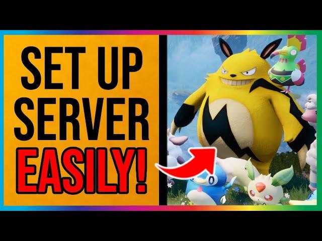 Palworld How to Set Up Dedicated Server (32 PLAYERS FREE LOBBY!)