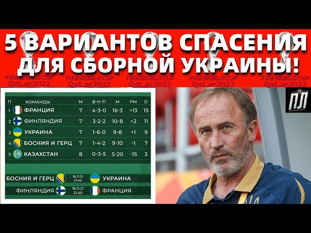 Босния - Украина 0-2. Украина выходит в стыковые матчи! Что было нужно Украине для выхода из группы