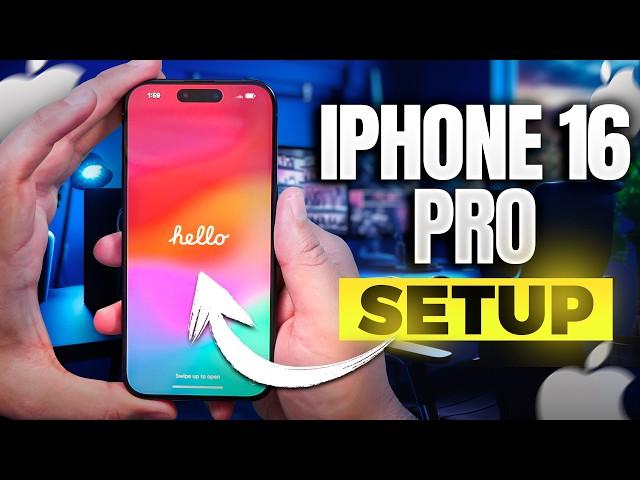 How to Setup iPhone 16 Pro - Unboxing and Setup