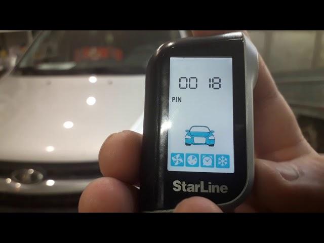 Сигнализация StarLine А93. Меняем штатный пин-код системы на свой.